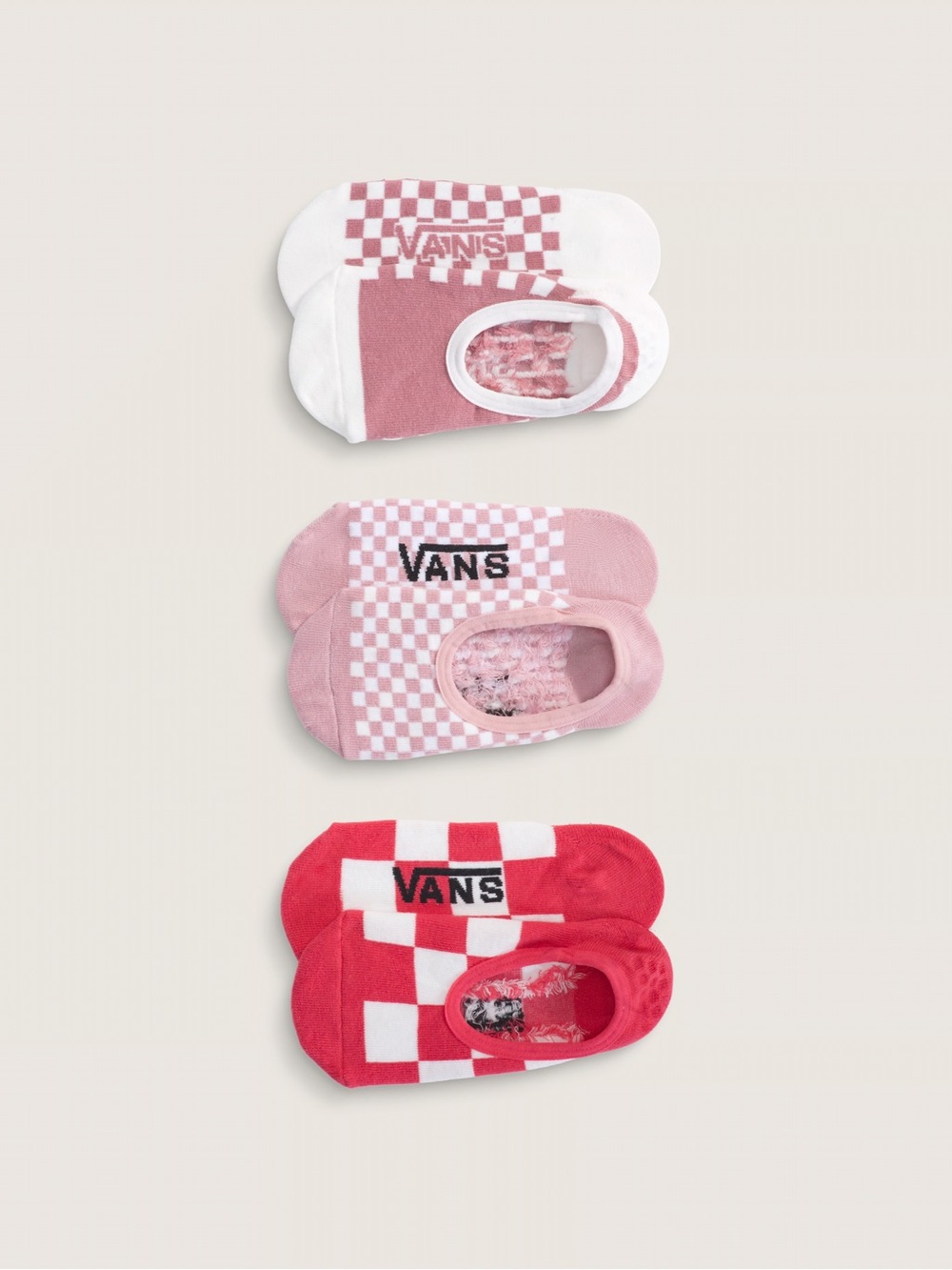 Vans 3-Pack Checkerboard Canoodle Socks S/P